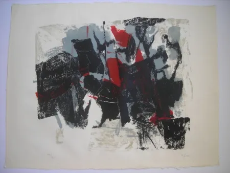 Литография Afro - Composizione II