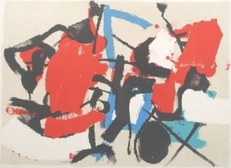 Литография Afro - Composizione (Per Mann)