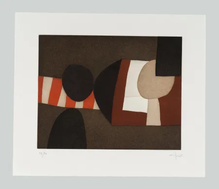 Офорт И Аквитанта Afro - L'invitation au voyage B