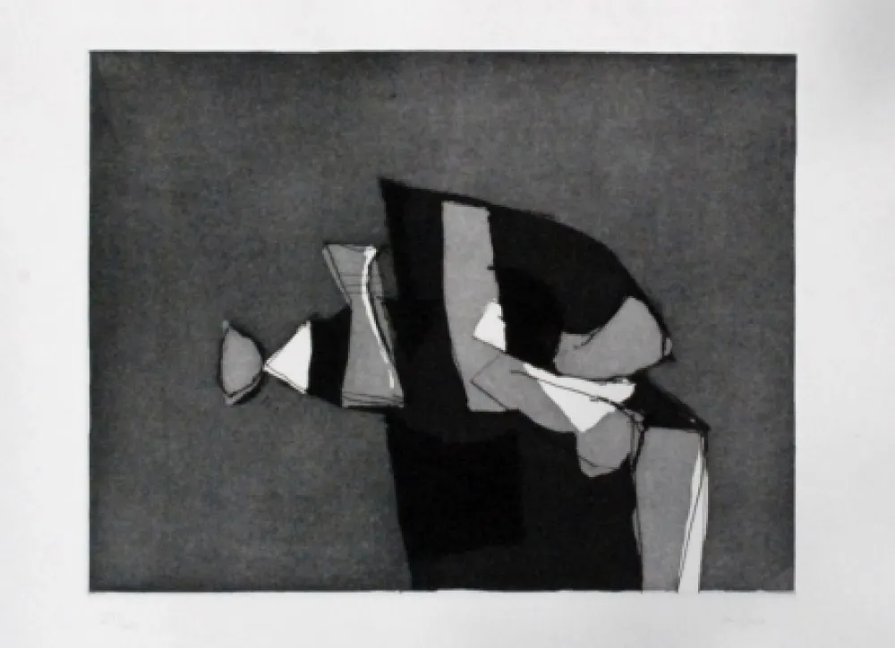 Гравюра Afro - Nero IV