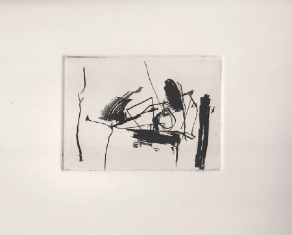 Офорт Afro - Nero V