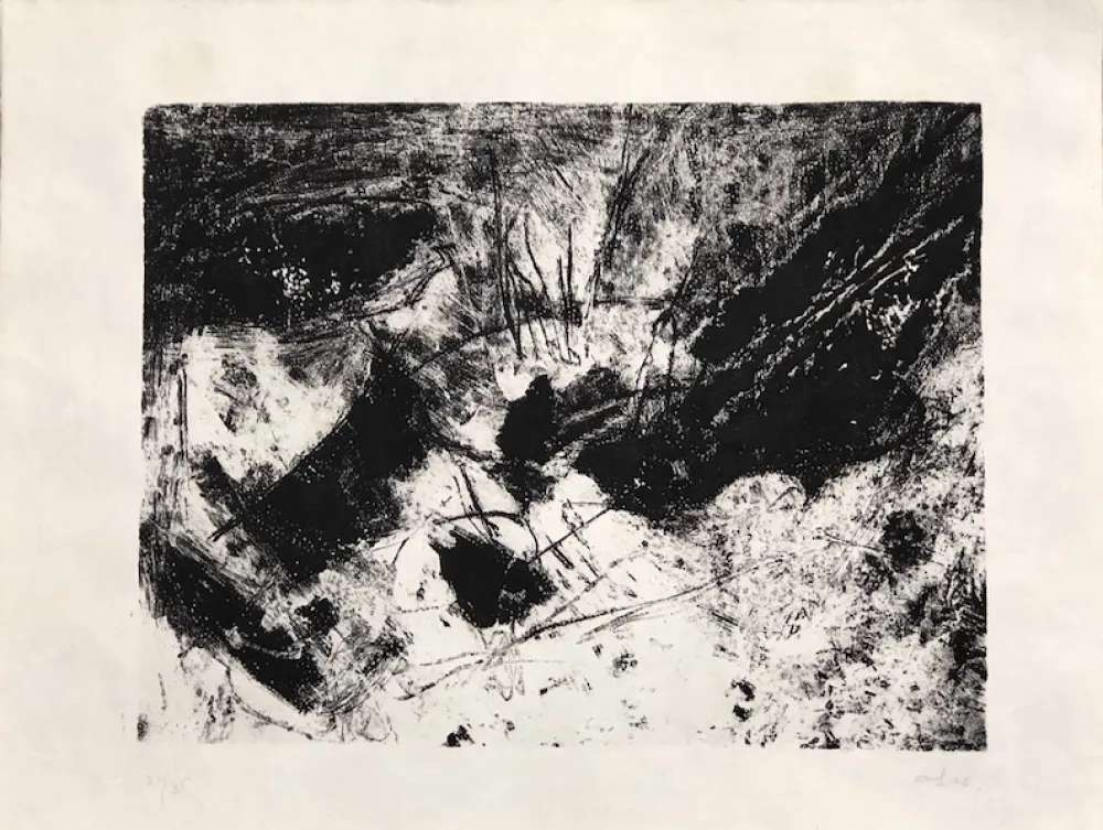 Офорт Afro - Sin titulo