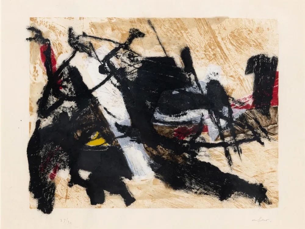 Литография Afro - Solchiaro