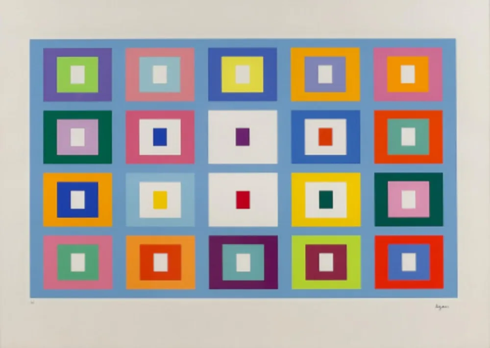 Сериграфия Agam - Composition