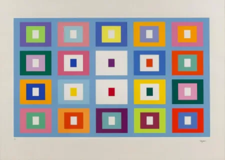 Сериграфия Agam - Composition