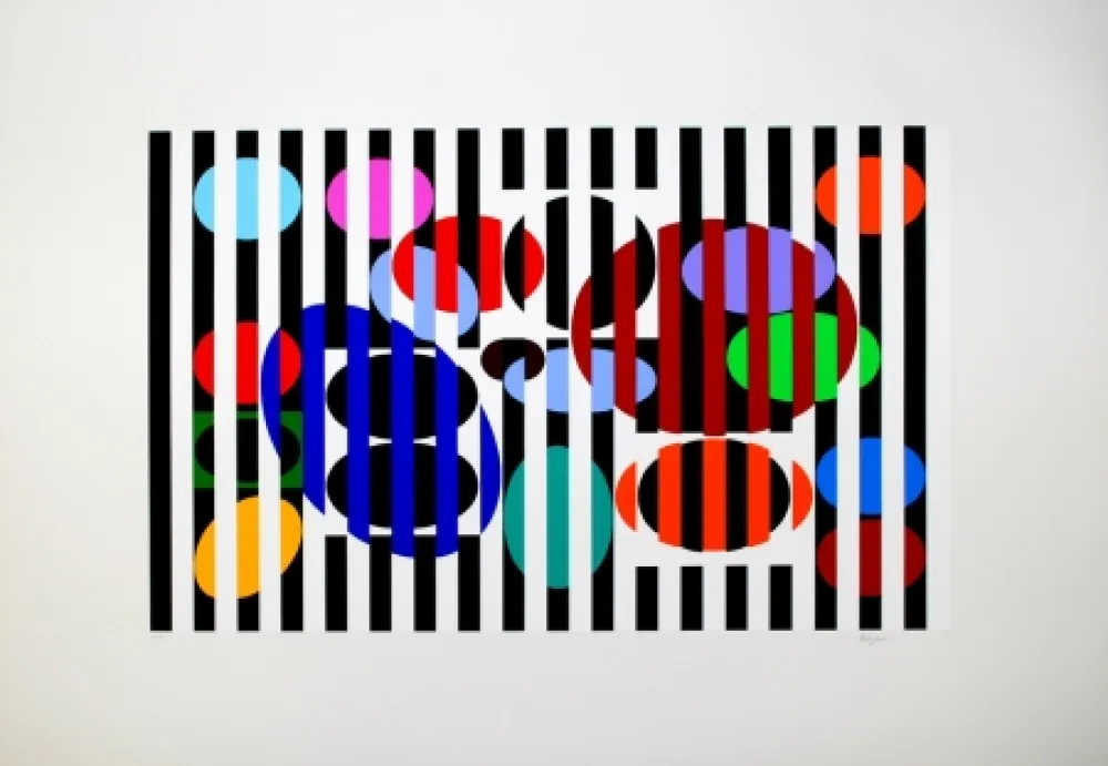 Сериграфия Agam - Composition 2