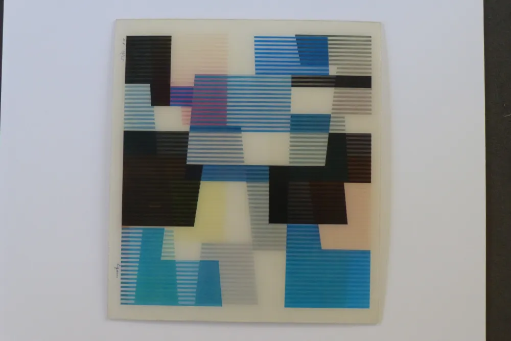 Многоэкземплярное Произведение Agam - Composition cinétique 