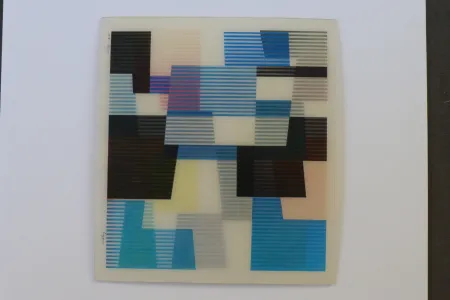 Многоэкземплярное Произведение Agam - Composition cinétique 