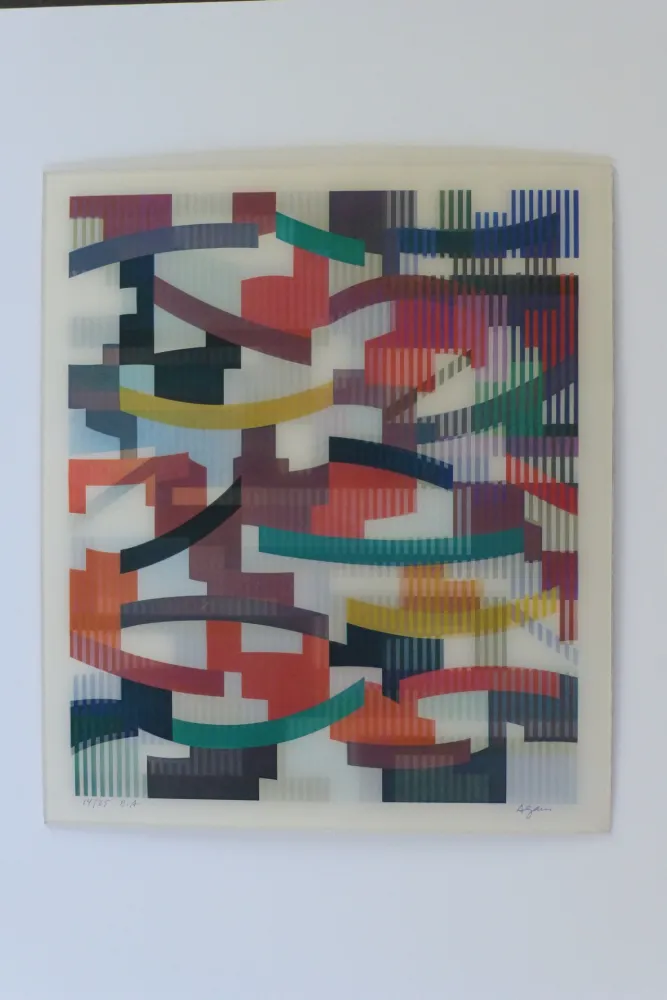 Многоэкземплярное Произведение Agam - Composition cinétique 