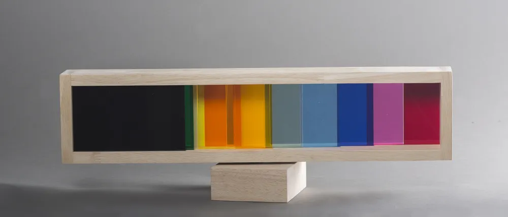 Многоэкземплярное Произведение Agam - Infinty transparency #3