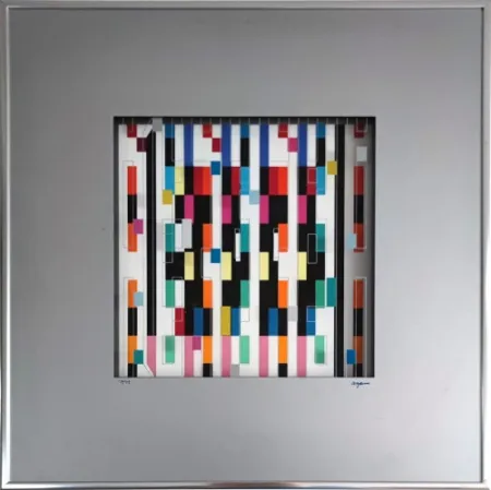 Многоэкземплярное Произведение Agam - Interspaceograph, 