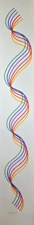 Сериграфия Agam - Lines and Forms