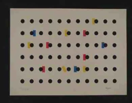 Сериграфия Agam - Sans titre