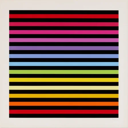 Сериграфия Agam - Solfège, Transformation, Fusion