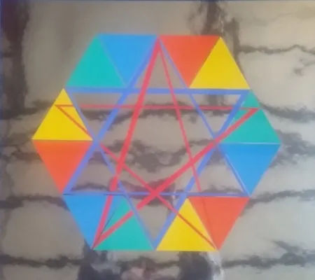 Сериграфия Agam - Star of David - Abstract Illusionism