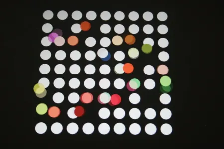 Многоэкземплярное Произведение Agam - Tactile painting