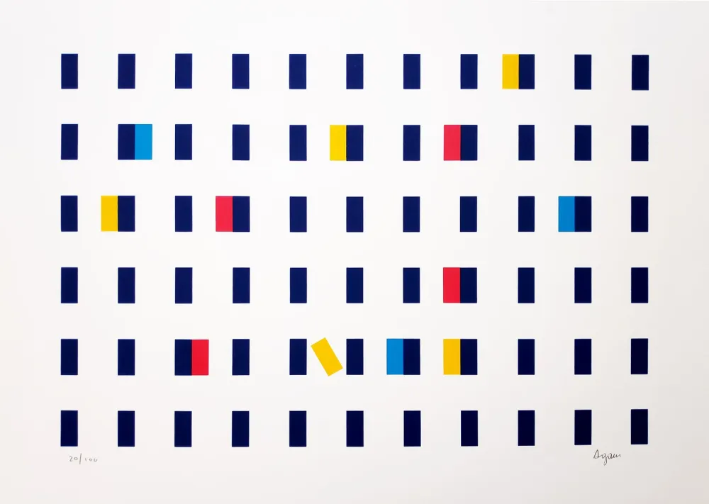 Сериграфия Agam - Untitled II