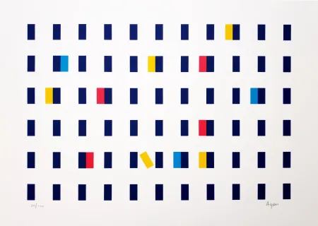 Сериграфия Agam - Untitled II