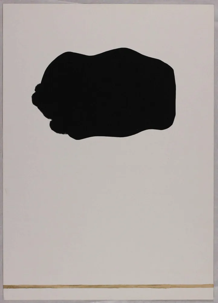 Сериграфия Agnetti - Plate A from 'Spazio perduto e spazio costruito' portfolio