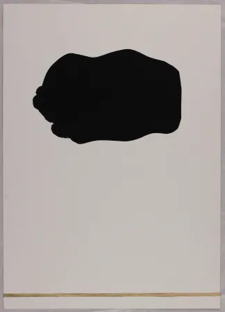 Сериграфия Agnetti - Plate A from 'Spazio perduto e spazio costruito' portfolio