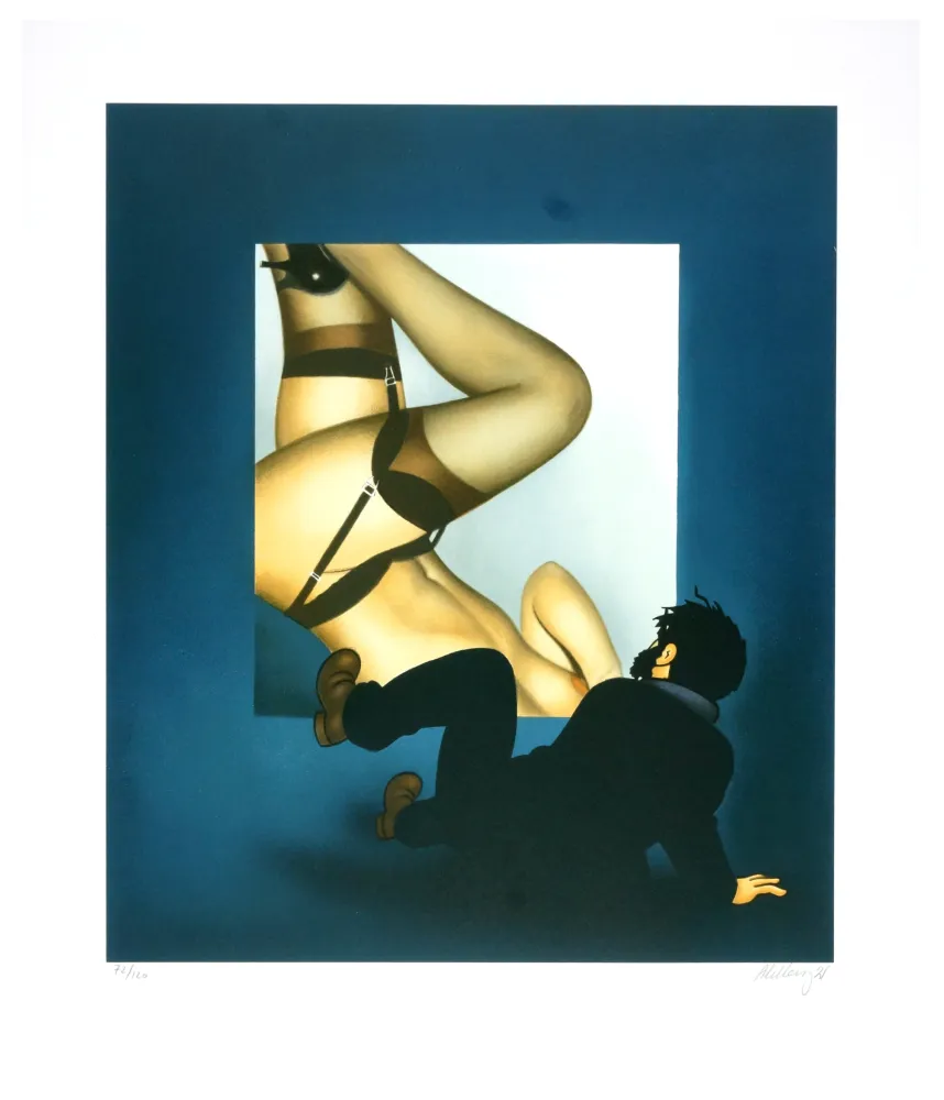 Литография Ahlberg - The Fall