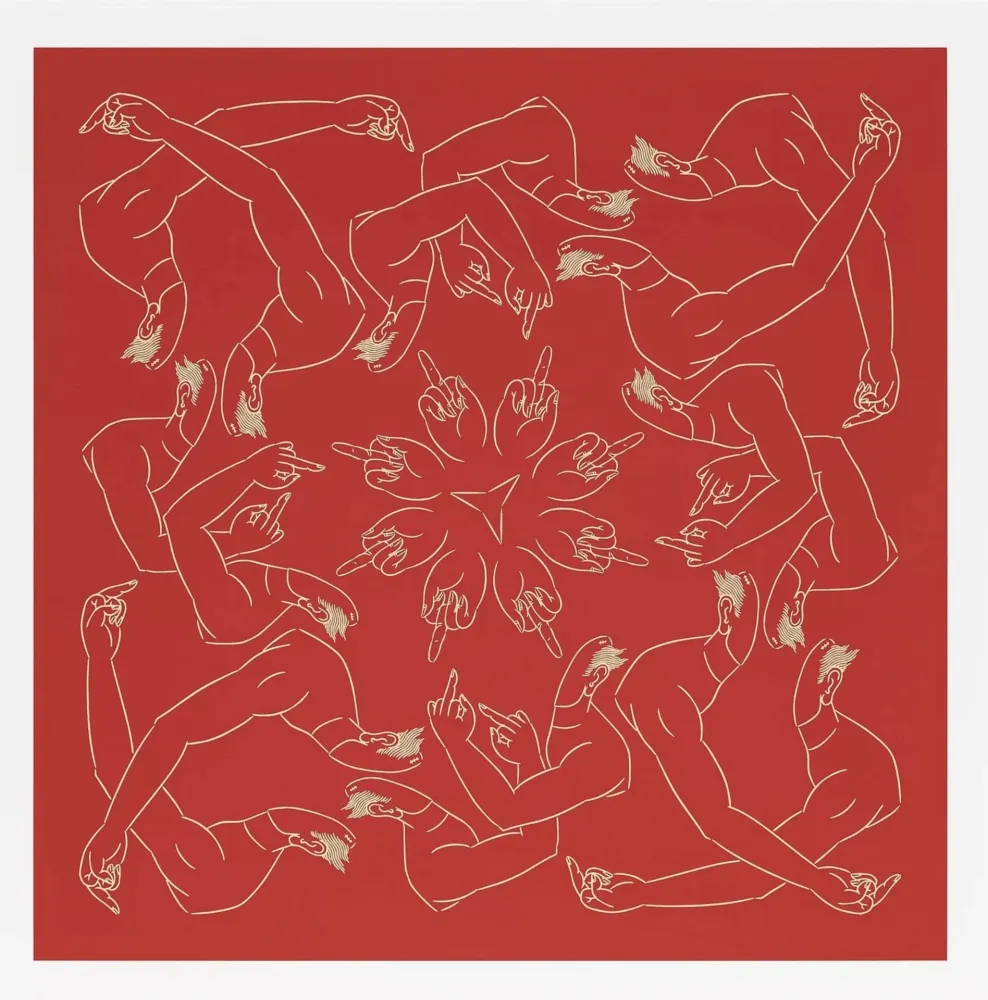 Многоэкземплярное Произведение Ai - Middle Finger