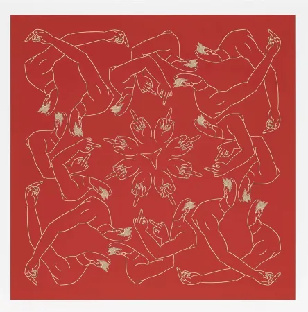 Многоэкземплярное Произведение Ai - Middle Finger