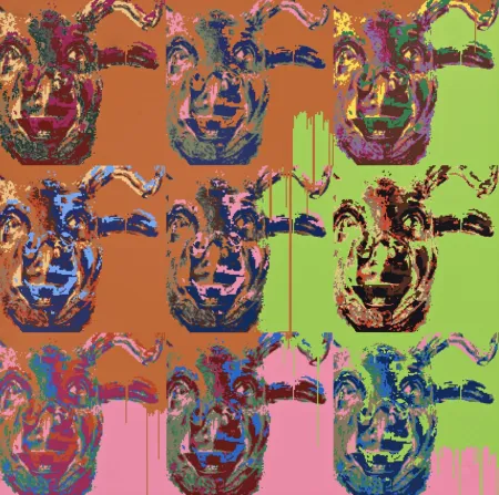 Сериграфия Ai - Year of the Ox