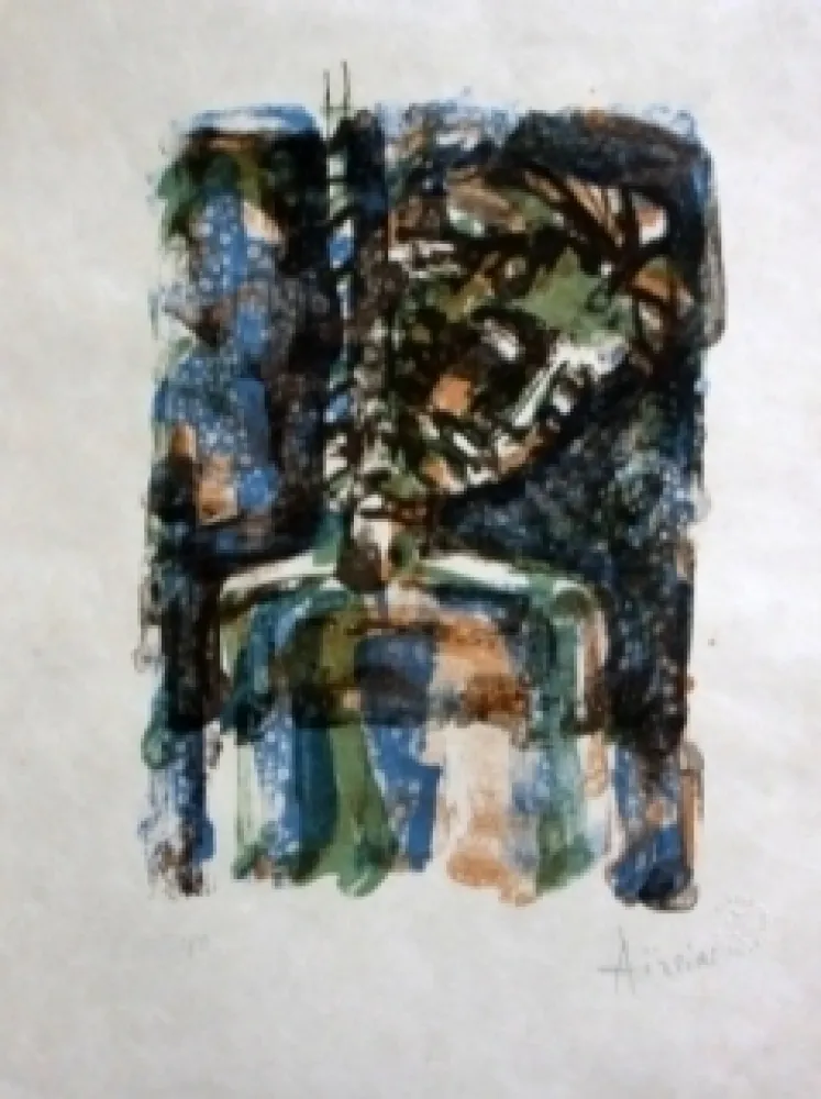 Литография Aizpiri - Christ