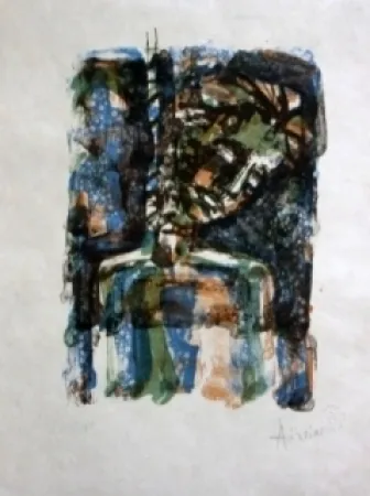 Литография Aizpiri - Christ