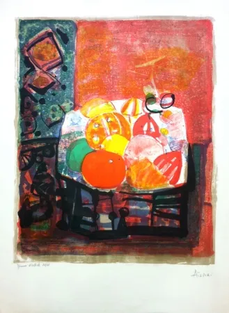 Литография Aizpiri - Composition