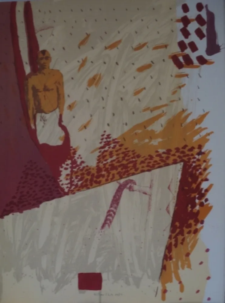 Литография Alberola - Acteon fecit