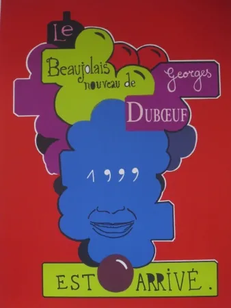 Литография Alberola - Beaujolais