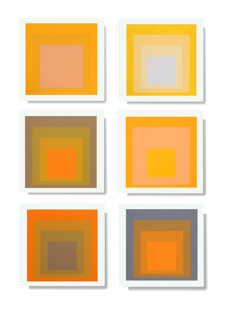 Сериграфия Albers - Formulation: Articulation - Complete Portfolio