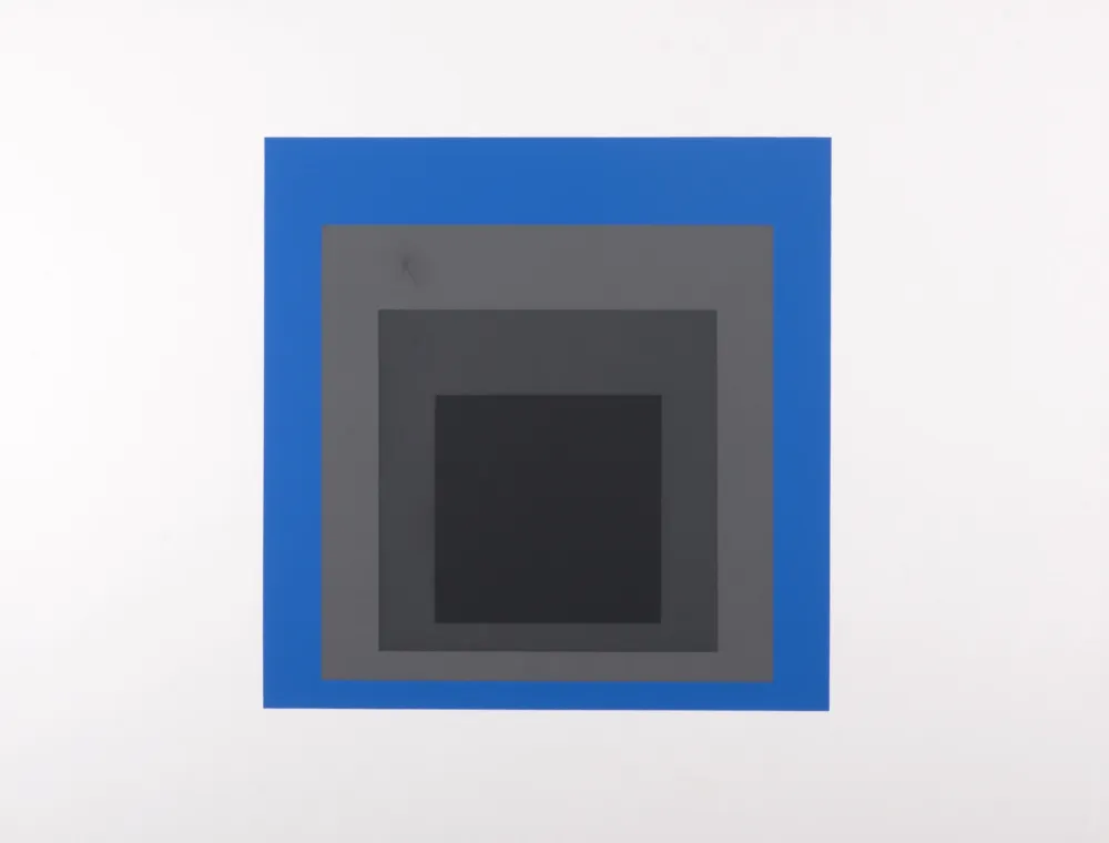 Сериграфия Albers - Formulation Articulation #E, 1972