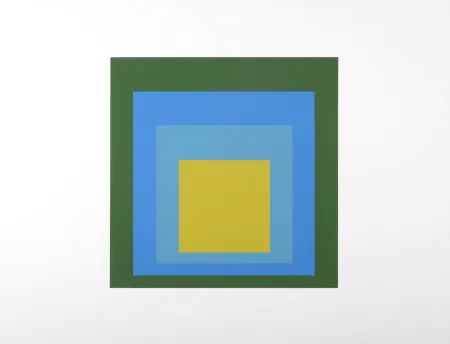 Сериграфия Albers - Formulation Articulation #H, 1972