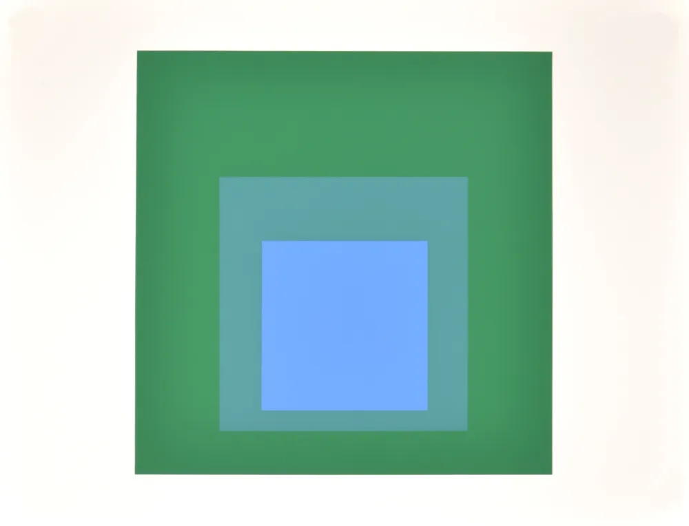 Сериграфия Albers - Formulation Articulation #I (Grand format), 1972