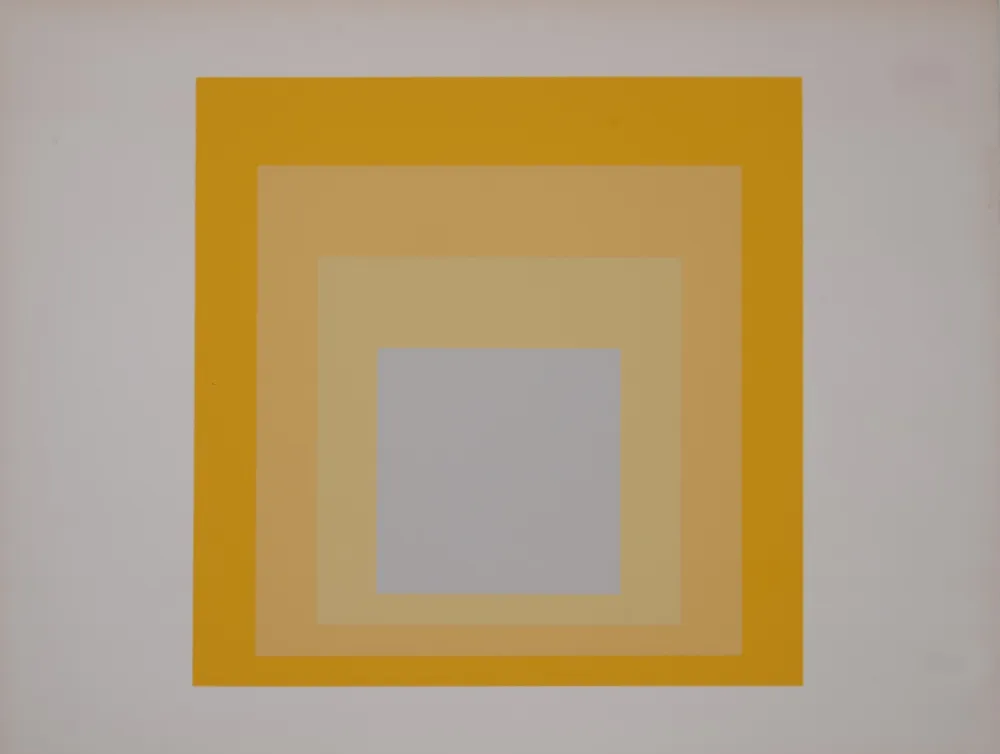 Сериграфия Albers - Formulation Articulation II (D), 1972