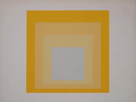 Сериграфия Albers - Formulation Articulation II (D), 1972