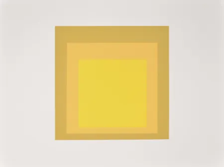 Сериграфия Albers - Formulation Articulation #J (Grand format), 1972