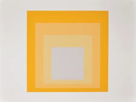 Сериграфия Albers - Formulation Articulation #K (Grand format), 1972