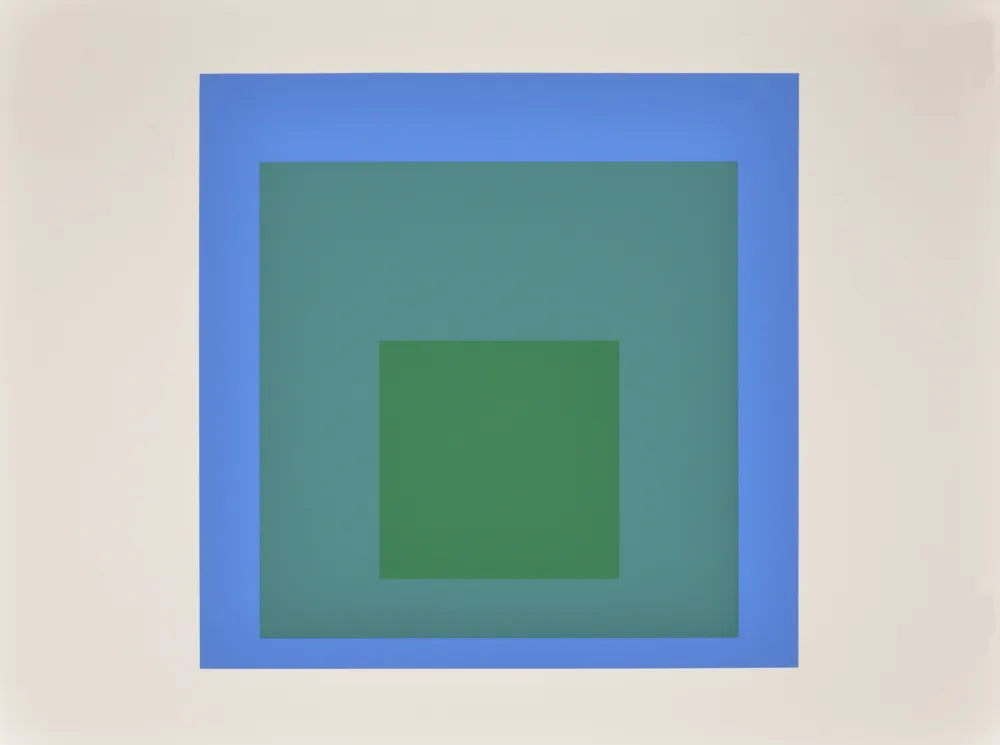 Сериграфия Albers - Formulation Articulation #L (Grand format), 1972