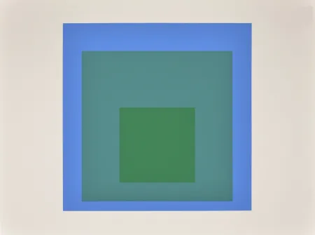 Сериграфия Albers - Formulation Articulation #L (Grand format), 1972