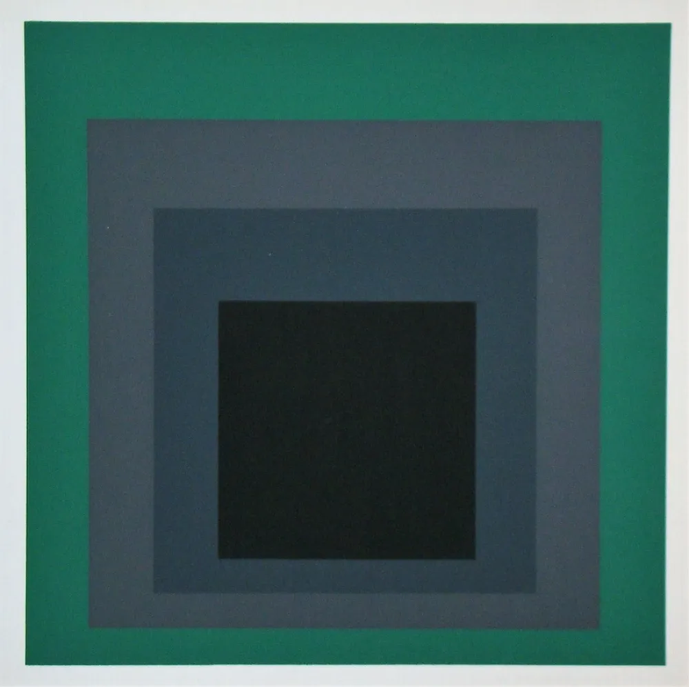 Сериграфия Albers - Grisaille and Patina, 1965