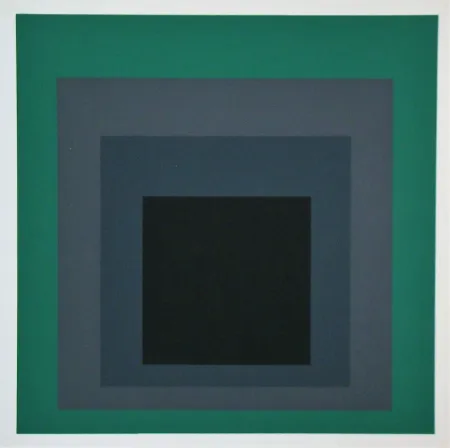 Сериграфия Albers - Grisaille and Patina, 1965