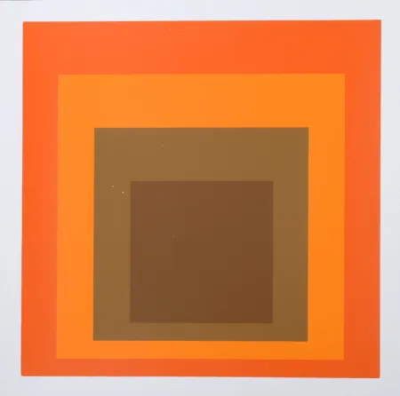 Сериграфия Albers - Homage to the Square #1