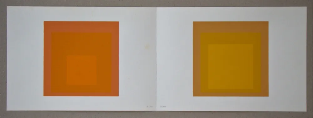Сериграфия Albers - Homage to the Square