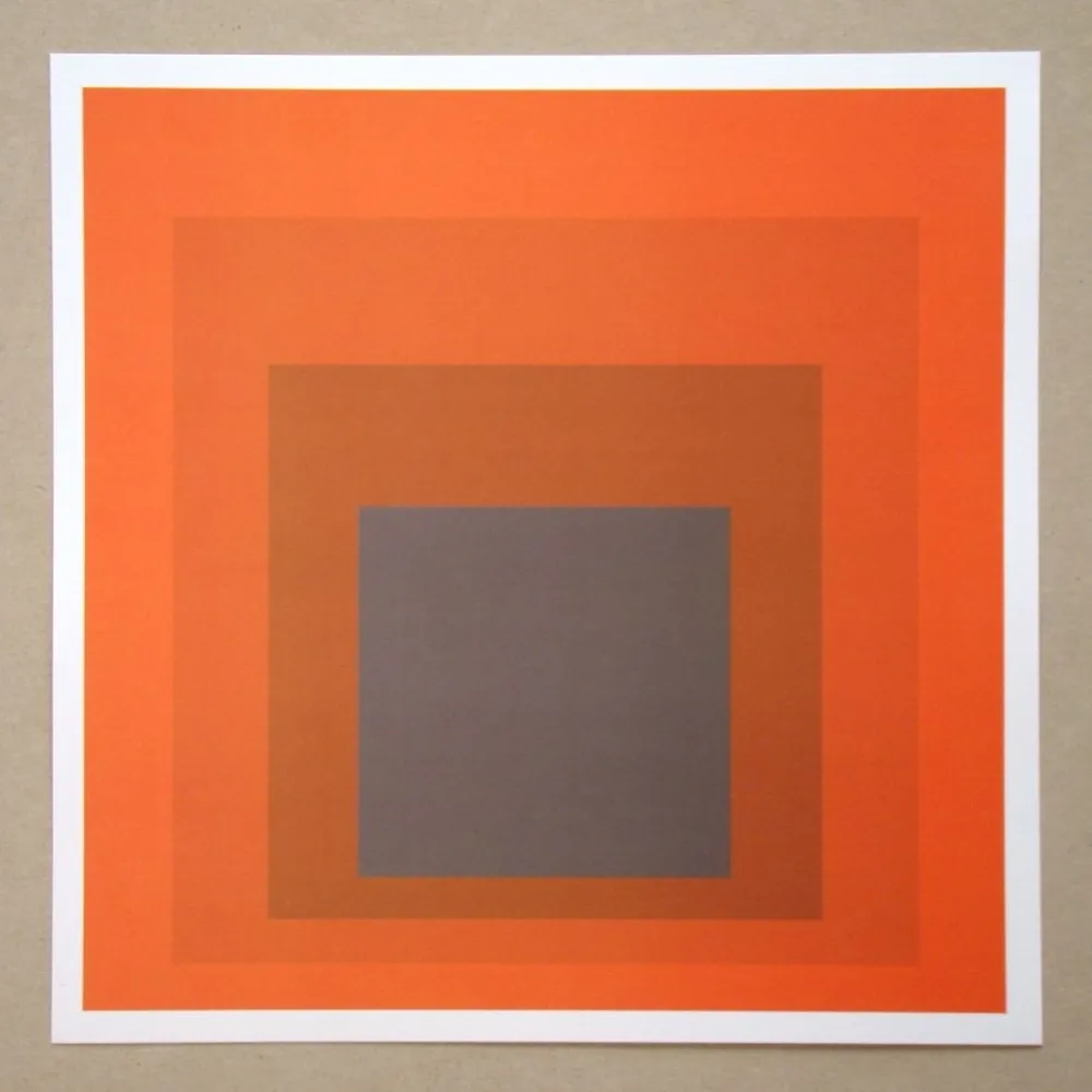 Сериграфия Albers - Homage to the Square