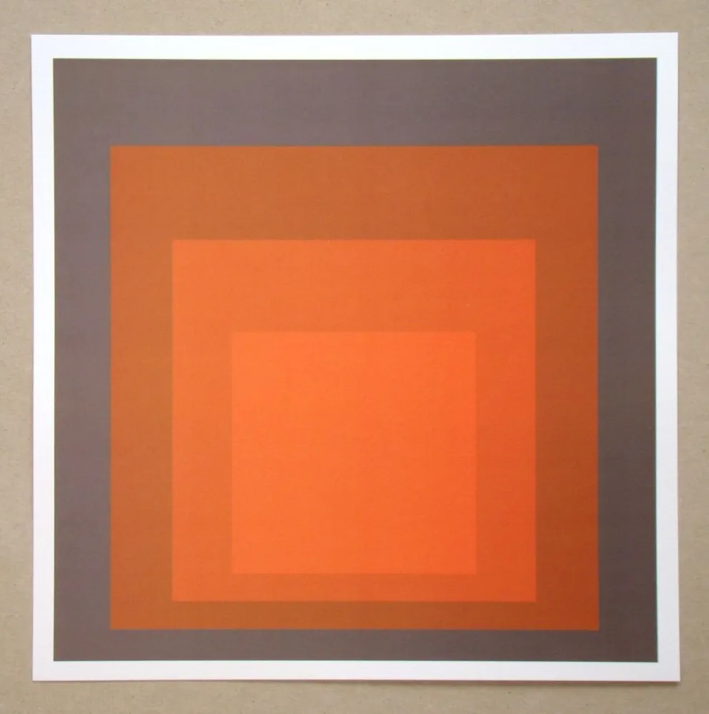 Сериграфия Albers - Homage to the Square