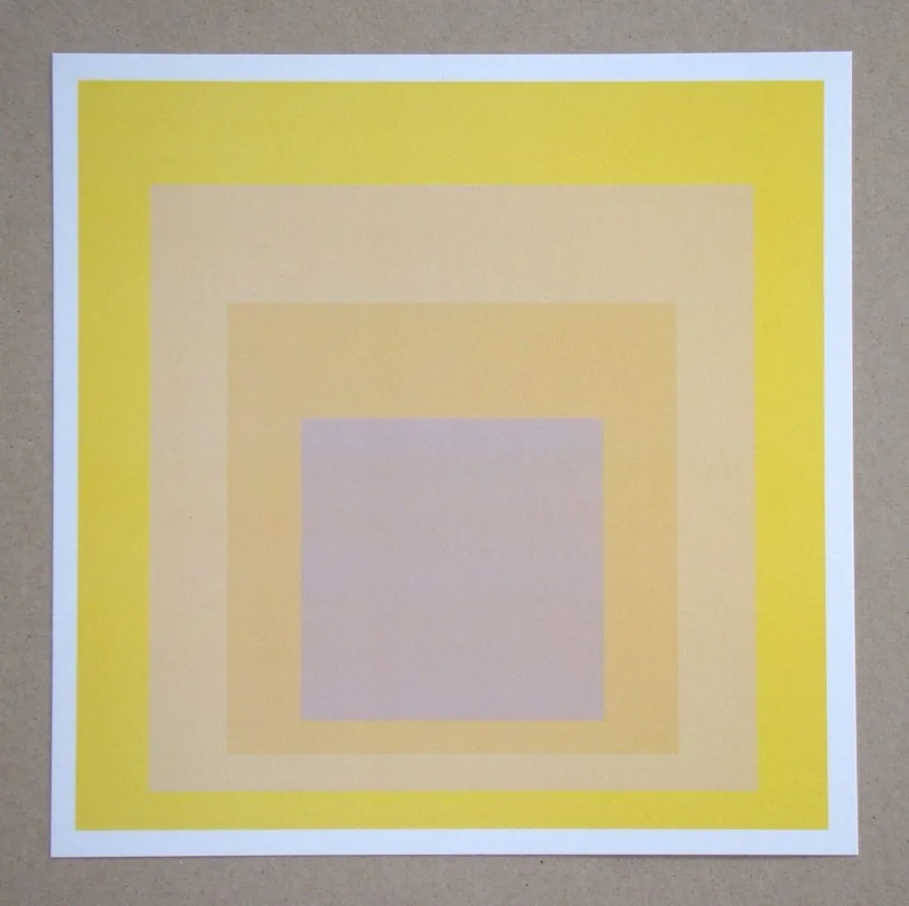 Сериграфия Albers - Homage to the Square